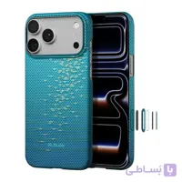 قاب آیفون ۱۷ پرو مکس PITAKA Ultra Slim Lucid Blue