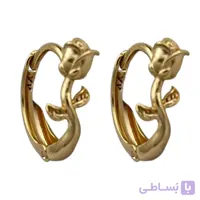 گوشواره زنانه ژوپینگ مدل گل رز کد E5975