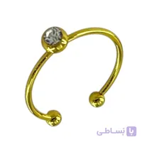 انگشتر پا و بند انگشتی زنانه مدل نگین دار  کد A4597