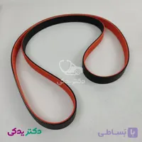 تسمه دینام پژو 206 تیپ 5، رانا، 207، (206 تیپ 2 مدل بالا) رایکا آلتون (مولدینگ TG سایز 6PK-1568) شرکتی ایساکو اصل 2070105501