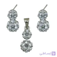 نیم ست زنانه مدل جواهری کد M4358