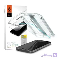 گلس آیفون 15/16 اسپیگن iPhone 15/16  Glas.tR EZ Fit HD همراه با ابزار نصب