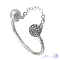 انگشتر زنانه مدل مروارید کد R4476