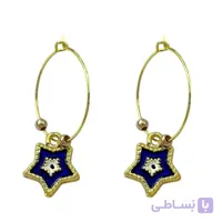گوشواره زنانه مدل ستاره کد E6525