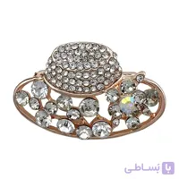 گل سینه زنانه مدل کلاه کد G4061