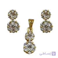 نیم ست زنانه ژوپینگ مدل جواهری کد M4406