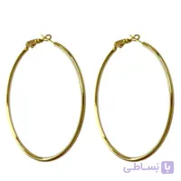 گوشواره زنانه ژوپینگ مدل حلقه ای کد E6552
