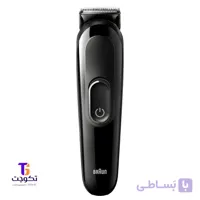 ماشین اصلاح براون مدل MGK3410 با تکنولوژی برش مستقیم و تیغه تیتانیوم (کالا اصل)