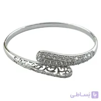 دستبند زنانه  ژوپینگ بنگل مدل جواهری کد B5414