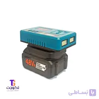 اینورتر شارژی هوشمند ۲۲۰ ولت به همراه پاوربانک و چراغ قوه باتری ۴۸ ولت
