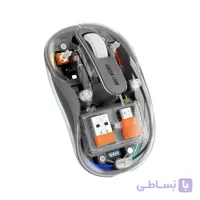 ماوس بیسیم شفاف گرین GREEN TURTLE