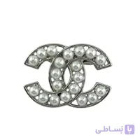 گل سینه زنانه مدل شنل مروارید G4197