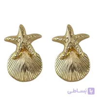 گوشواره زنانه ژوپینگ مدل ستاره دریایی کد E6504
