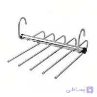 رخت آویز 5 طبقه رگالی مدل تمام استیل