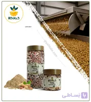 آرد بادام زمینی بسته بندی