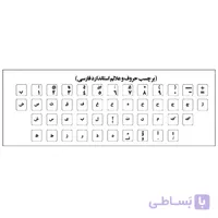 لیبل کیبورد معمولی ساده