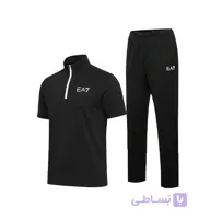 ست مردانه تیشرت و شلوار مشکی مدل 49656