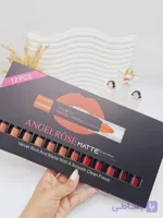 پک رژ لب 12 تایی پیچی مات برند ANGELROSE کد ۰۸۱۷