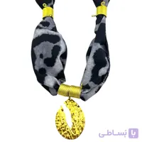 گردنبند زنانه پارچه ای مدل پلنگی کد N5164