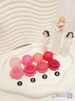 رژ لب کاسه ای نرم طرح ژله ای ROMANTIC RAIN کد 2720
