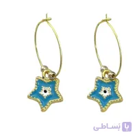 گوشواره زنانه مدل ستاره کد E6526