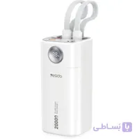 پاوربانک 22.5 وات یسیدو YESIDO YP86 با ظرفیت 20000 میلی آمپر ساعت
