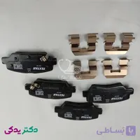 لنت ترمز عقب رانا و 206 تیپ 5 (موتور TU5) برند تکستار شرکتی ایساکو 1620201613