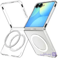 قاب گلکسی زد فلیپ 8 اسپیگن مدل Spigen Air Skin (Mag Fit)