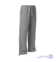 شلوار مردانه جاگر ساده دو نخ پنبه طوسی مدل 50542