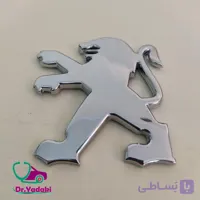 آرم شیر پژو 206 روی صندوق عقب (کاپوت عقب) شرکتی ایساکو اصل 0030104899