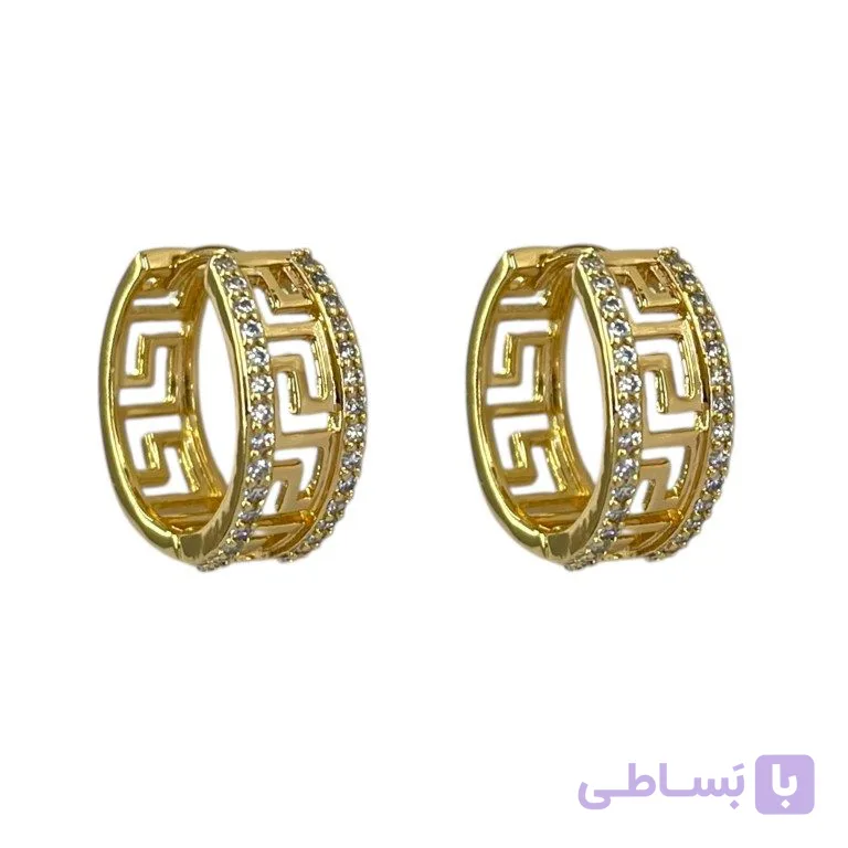 گوشواره زنانه ژوپینگ مدل ورساچه کد E6535