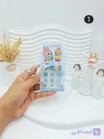 ناخن مصنوعی بچگانه طرح لبوبو کد 9080