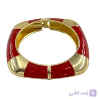 دستبند زنانه بنگل مدل میناکاری B5515