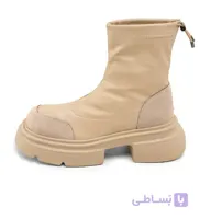 بوت چرم مصنوعی لژدار زنانه مدل 46450