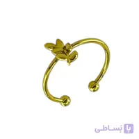 انگشتر پا و بند انگشتی زنانه مدل برگ کد A4598