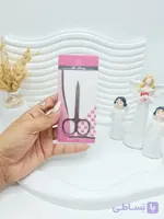 قیچی ابرو فلزی برند Fina Beauty کد 9885