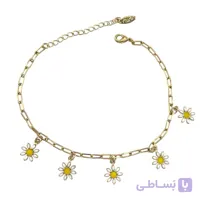 پابند زنانه مدل بابونه کد A4639
