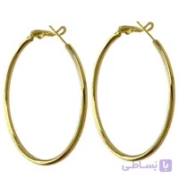 گوشواره زنانه ژوپینگ مدل حلقه ای کد E6559