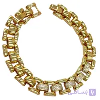 دستبند زنانه ژوپینگ مدل رولکس جواهری کد B5654