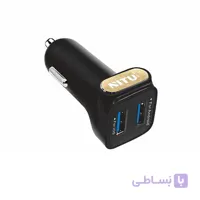 شارژر فندکی نیتو همراه با کابل میکرو مدل NITU NT-CC819