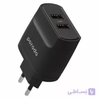 شارژر دیواری پرودو مدل BLUE Dual Port Wall Charger 2.4A