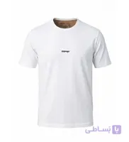 تیشرت یقه گرد مردانه نرمال ساده پنبه یک رو سفید Esprit مدل 50445