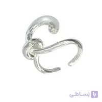 انگشتر زنانه مدل پیچ و نیم دایره کد R51888