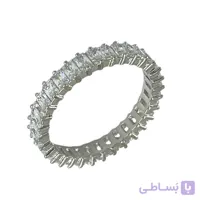 انگشتر زنانه ژوپینگ مدل جواهری تنیسی کد R51835