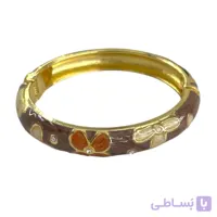 دستبند زنانه بنگل مدل میناکاری B5513