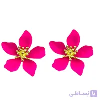 گوشواره زنانه مینیمال مدل گل کد E6466