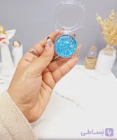 سایه گلیتری چشم و بدن گل فلور دایره ای کد GF462