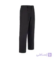 شلوار مردانه نیم بگ ساده لینن مشکی مدل 51091