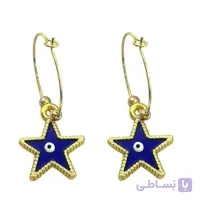 گوشواره زنانه مدل ستاره کد E6521