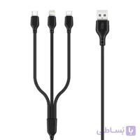 کابل شارژ ۳ در ۱ XO NB103 3 In 1 Charging Cable (Micro, Type-C Lightning)
